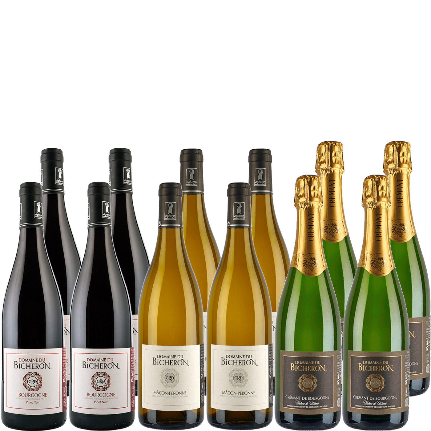 Domaine du Bicheron Red White & Sparkling Mixed Case